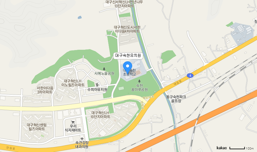 학교 찾아오시는 길 지도